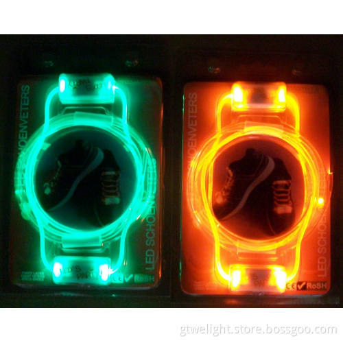 Light Flashing LED Shoelace Orange